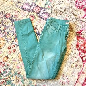 Levi Green Skinny Jeans